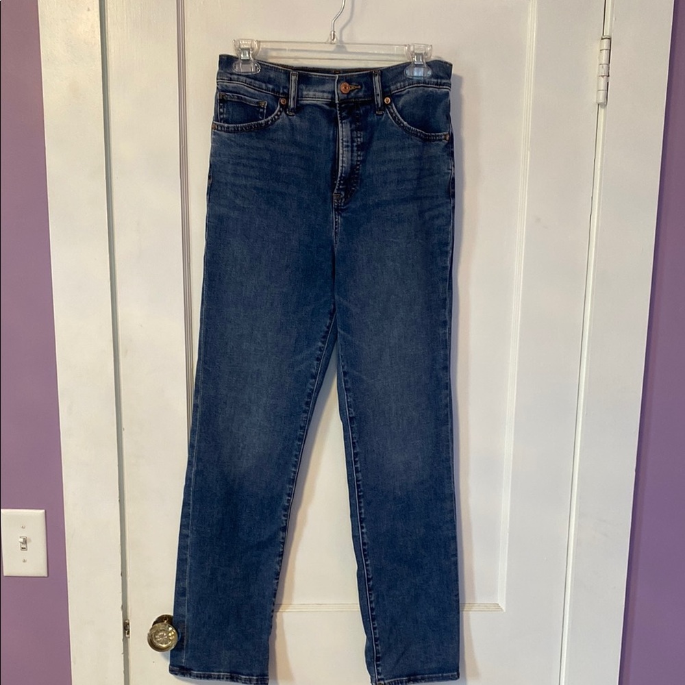 90’s slim high rise jeans
